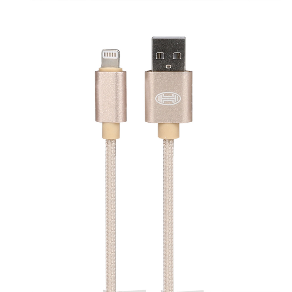 Кабель Премиум Lightning USB 2.0 DATA Transfer 480 mb/s 2M Золотой HEYNER, шт. — фото 2